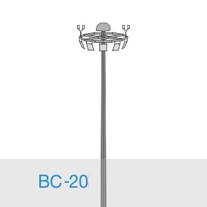 Прожекторная мачта освещения ВС-20-А/24-II